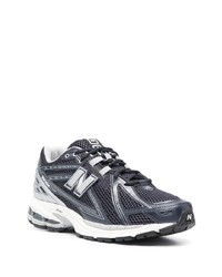 Мужские темно-синие низкие кеды от New Balance