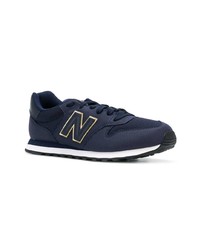 Женские темно-синие низкие кеды от New Balance