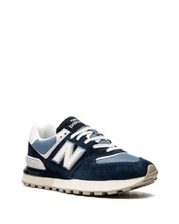 Мужские темно-синие низкие кеды от New Balance