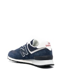 Мужские темно-синие низкие кеды от New Balance