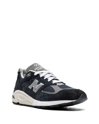 Мужские темно-синие низкие кеды от New Balance