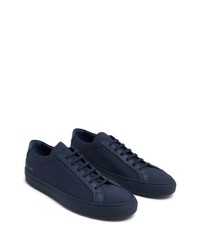 Мужские темно-синие низкие кеды от Common Projects