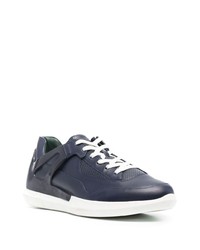 Мужские темно-синие низкие кеды от Bally