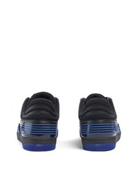 Мужские темно-синие низкие кеды от Gucci