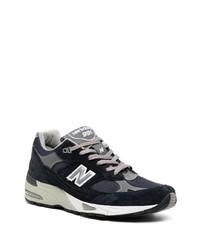 Мужские темно-синие низкие кеды от New Balance