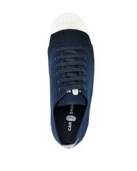 Мужские темно-синие низкие кеды от Car Shoe