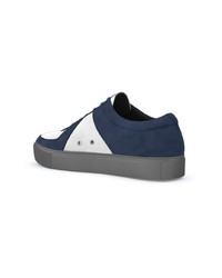 Мужские темно-синие низкие кеды от Swear