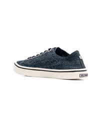 Женские темно-синие низкие кеды от Tommy Hilfiger