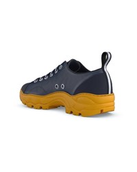 Женские темно-синие низкие кеды от Swear