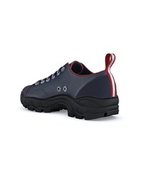 Мужские темно-синие низкие кеды от Swear