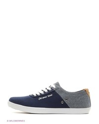 Мужские темно-синие низкие кеды от Tesoro