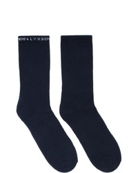 Мужские темно-синие носки от 1017 Alyx 9Sm