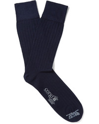Мужские темно-синие носки от Corgi
