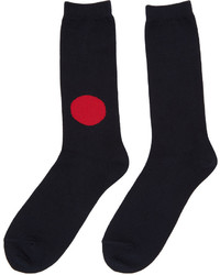 Женские темно-синие носки от Blue Blue Japan