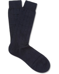 Мужские темно-синие носки от Pantherella