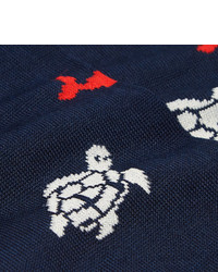 Мужские темно-синие носки от Thom Browne