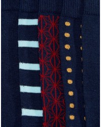 Мужские темно-синие носки от Asos