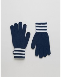 Мужские темно-синие перчатки от adidas