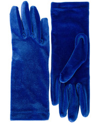Женские темно-синие перчатки от Balenciaga