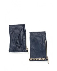 Женские темно-синие перчатки от Fabretti