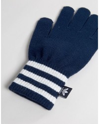 Мужские темно-синие перчатки от adidas