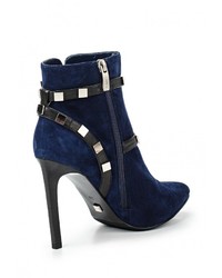 Темно-синие полусапоги от Elche