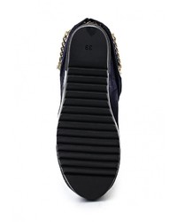 Темно-синие полусапоги от Marcella