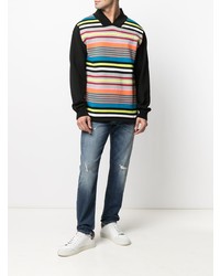 Мужские темно-синие рваные джинсы от 7 For All Mankind