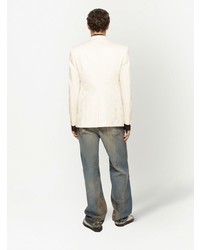 Мужские темно-синие рваные джинсы от Dolce & Gabbana