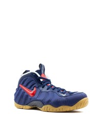 Мужские темно-синие резиновые высокие кеды от Nike