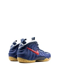 Мужские темно-синие резиновые высокие кеды от Nike