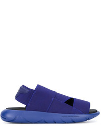 Мужские темно-синие резиновые сандалии от Y-3