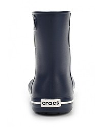 Женские темно-синие резиновые сапоги от Crocs