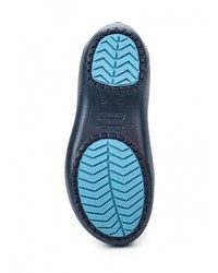 Женские темно-синие резиновые сапоги от Crocs