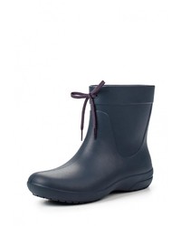 Женские темно-синие резиновые сапоги от Crocs