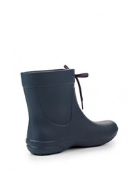 Женские темно-синие резиновые сапоги от Crocs