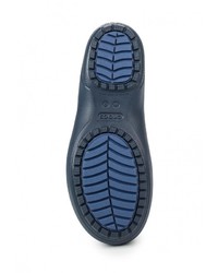 Женские темно-синие резиновые сапоги от Crocs