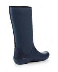 Женские темно-синие резиновые сапоги от Crocs