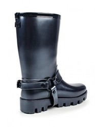 Женские темно-синие резиновые сапоги от Keddo