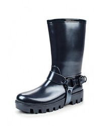 Женские темно-синие резиновые сапоги от Keddo