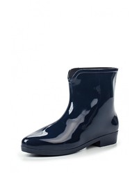 Женские темно-синие резиновые сапоги от Mon Ami