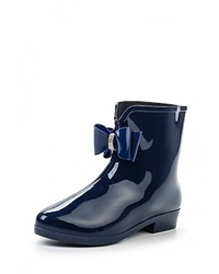 Женские темно-синие резиновые сапоги от Mon Ami