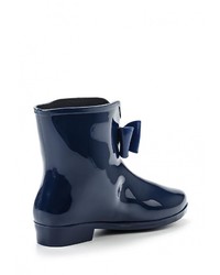 Женские темно-синие резиновые сапоги от Mon Ami