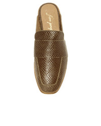 Темно-синие сабо от Free People