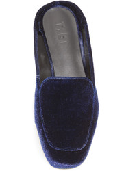 Темно-синие сабо от Tibi