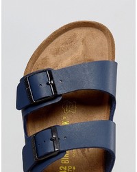 Мужские темно-синие сандалии от Birkenstock