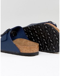 Мужские темно-синие сандалии от Birkenstock