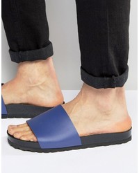 Мужские темно-синие сандалии от Asos