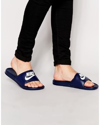 Мужские темно-синие сандалии от Nike