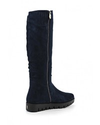 Темно-синие сапоги от Bona Dea